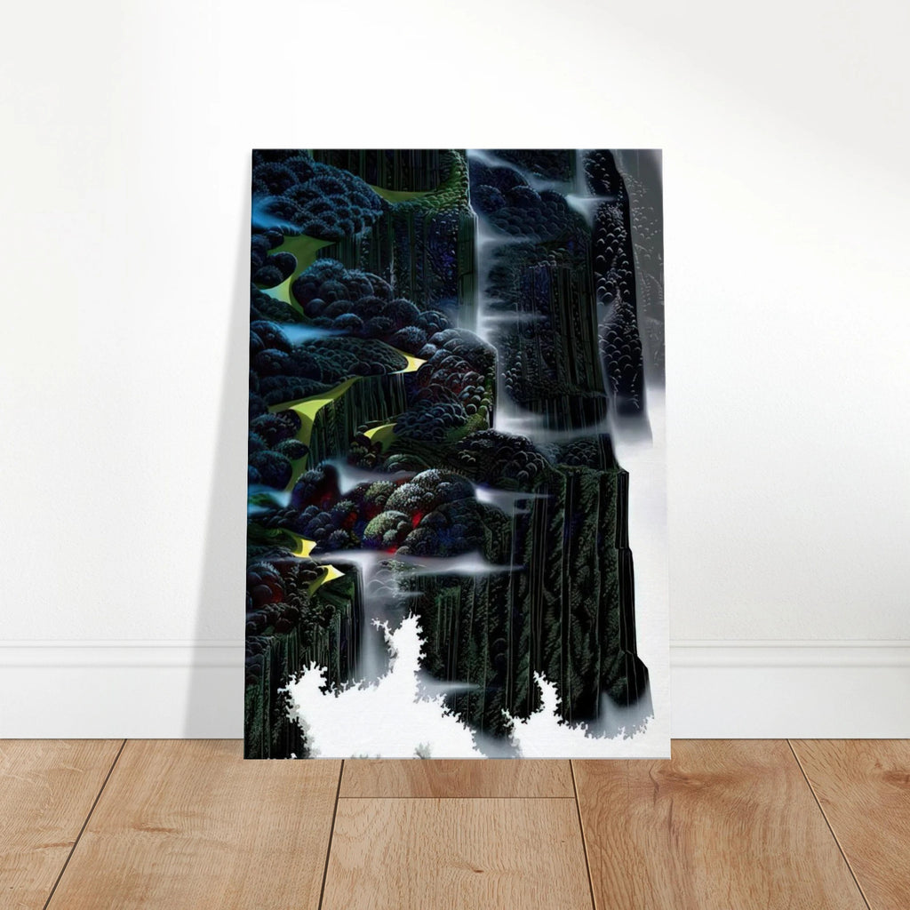 Sea Cliffs Rising Canvas | Eyvind Earle Canvas | Eyvind Earle Prints
