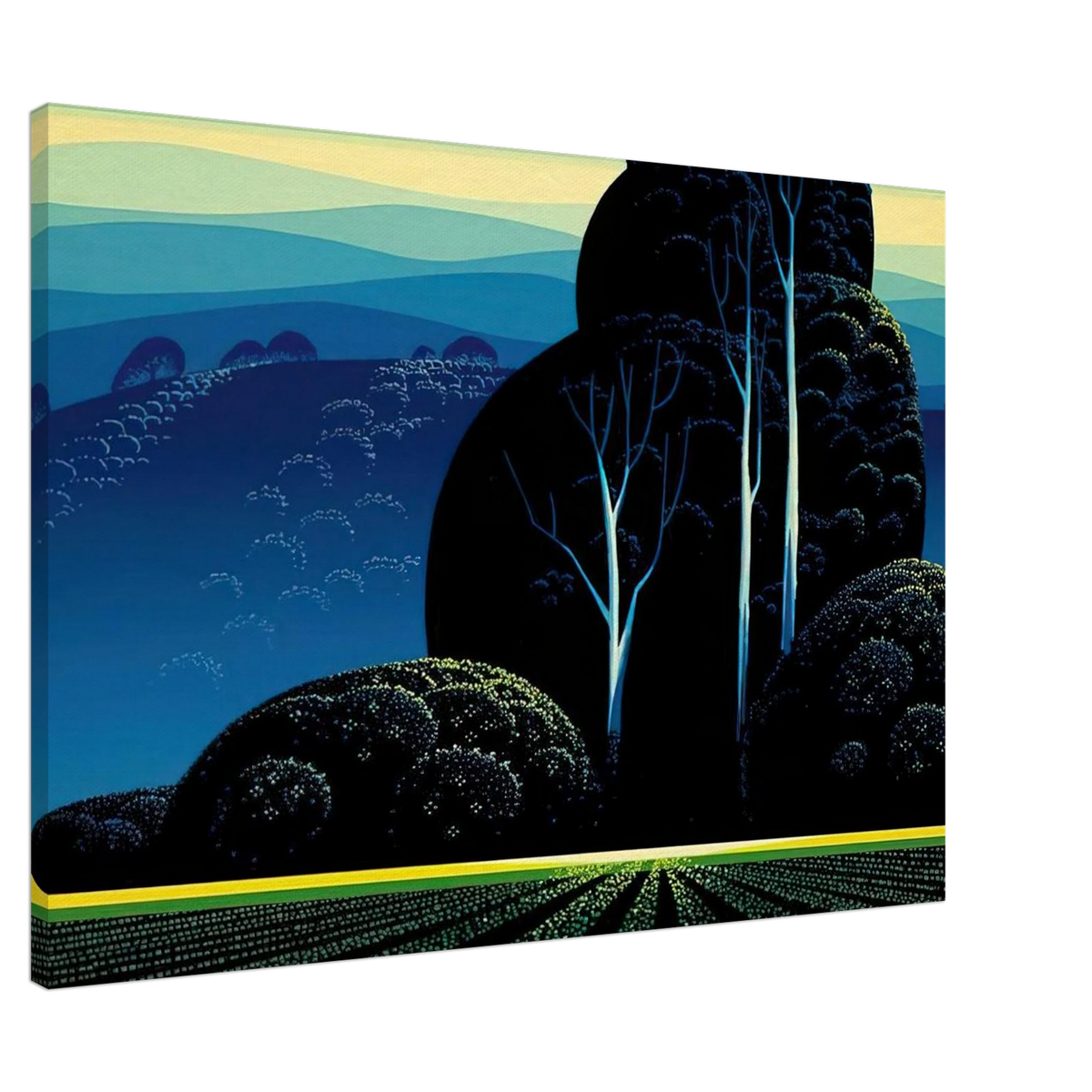 Even Tide Canvas | Eyvind Earle Canvas | Eyvind Earle Prints