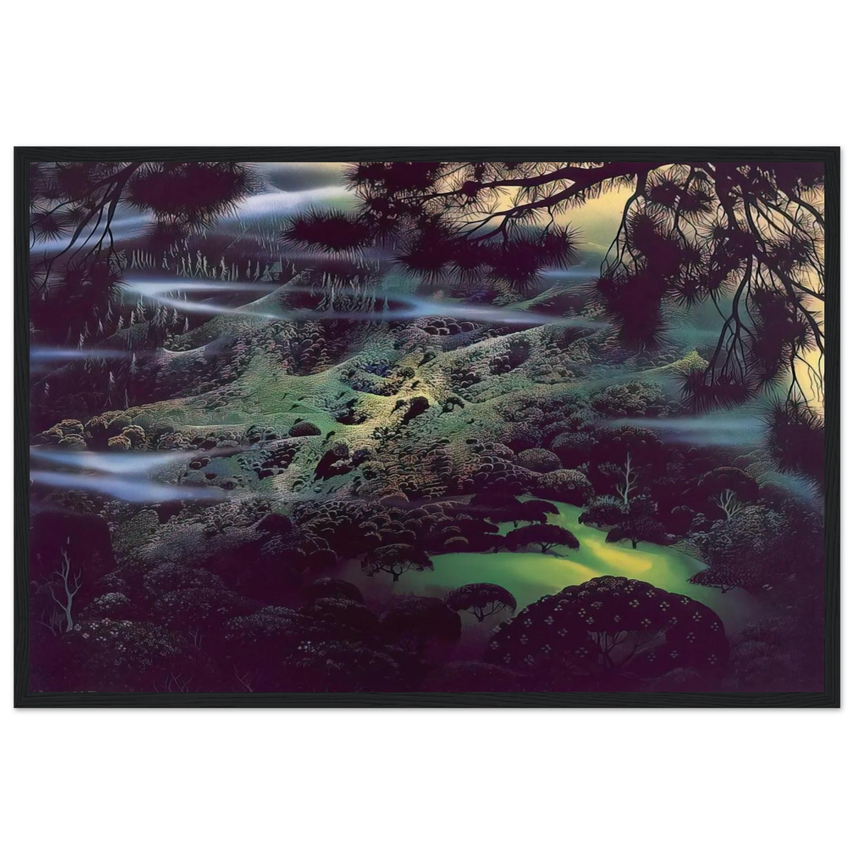 Symphonic Fantasy Framed Poster | Eyvind Earle Framed Prints Wall Art | Eyvind Earle Prints