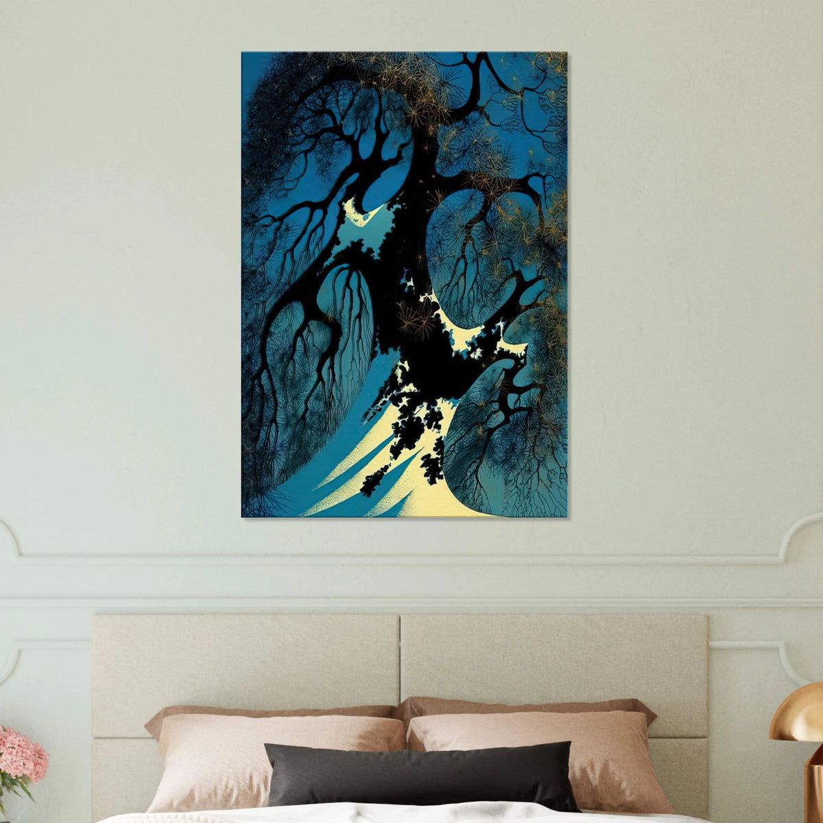 Winter Bonsai Canvas | Eyvind Earle Canvas | Eyvind Earle Prints