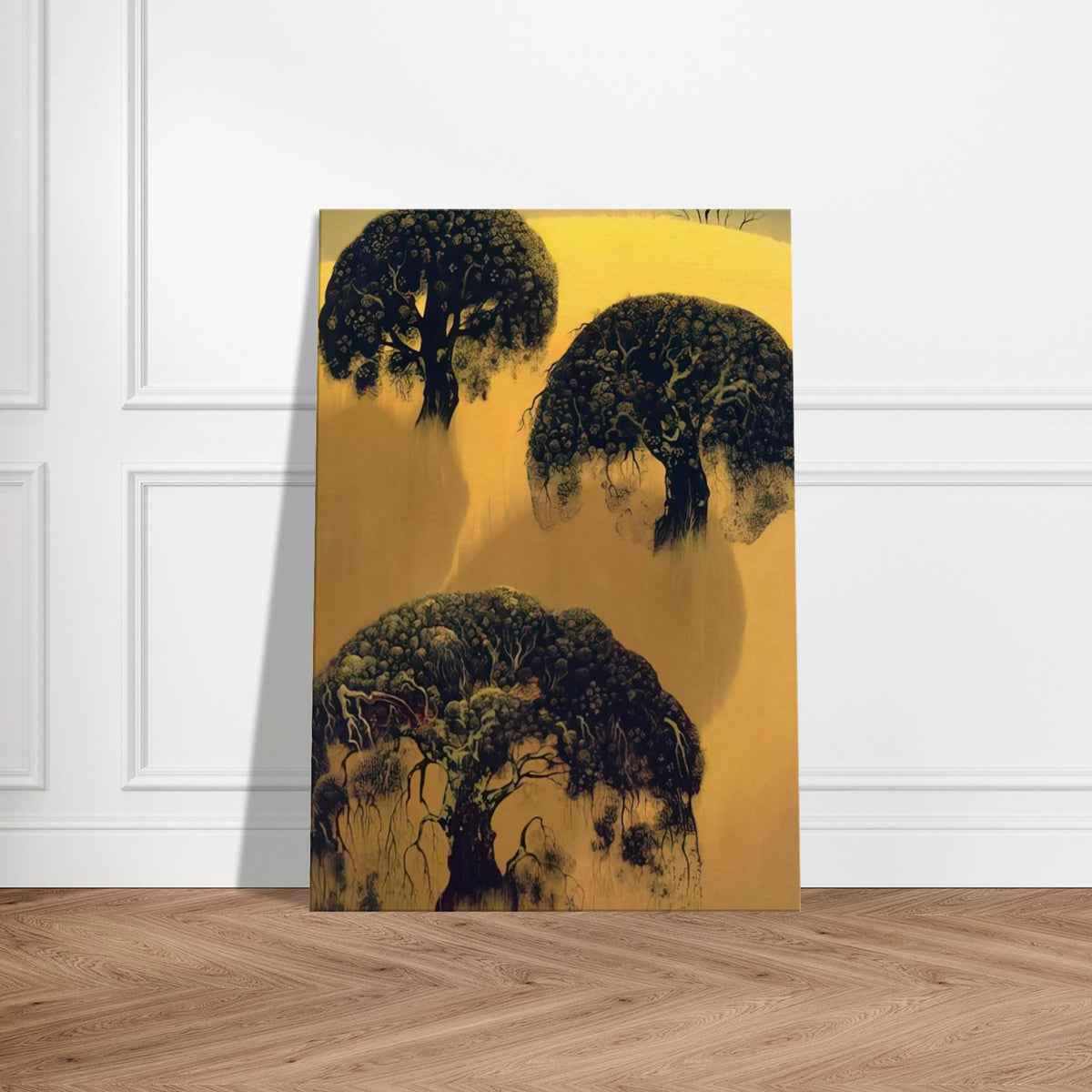 Three Oaks Canvas | Eyvind Earle Canvas | Eyvind Earle Prints