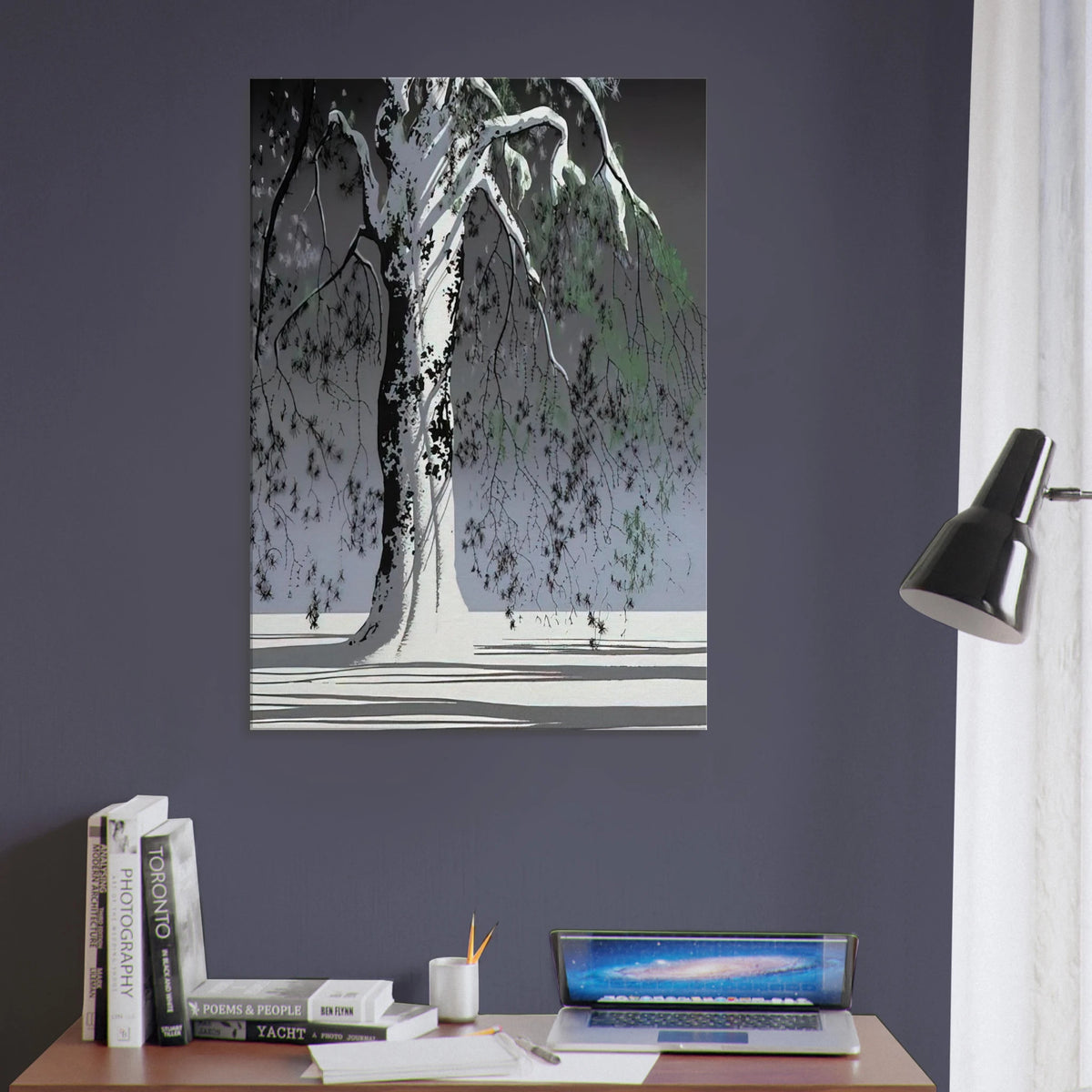 Fir Tree In Snow Canvas | Eyvind Earle Canvas | Eyvind Earle Prints