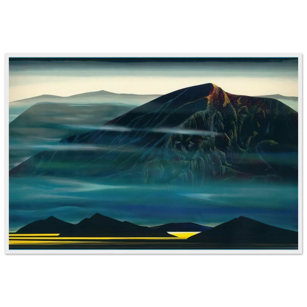 Santa Fe Trail new Serigrap Framed Poster | Eyvind Earle Framed Prints Wall Art | Eyvind Earle Prints