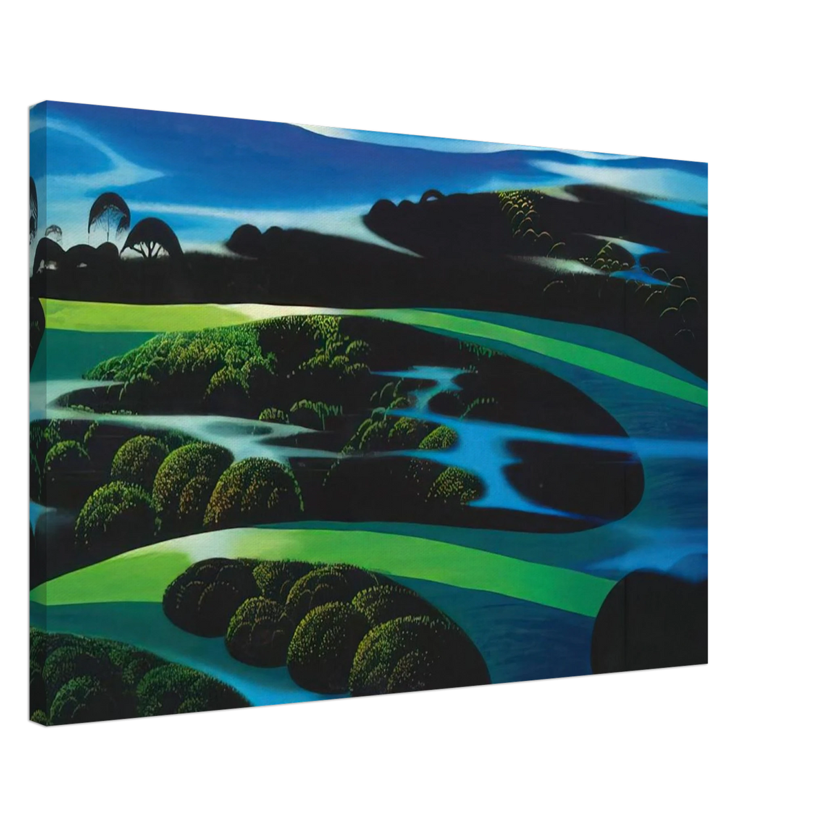 Summers Twilight Canvas | Eyvind Earle Canvas | Eyvind Earle Prints