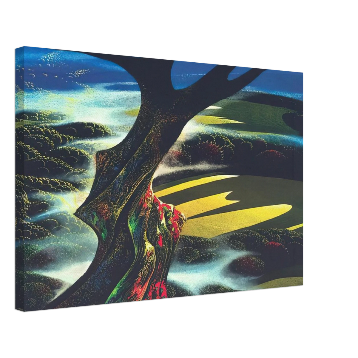 Autumn Shadows Canvas | Eyvind Earle Canvas | Eyvind Earle Prints