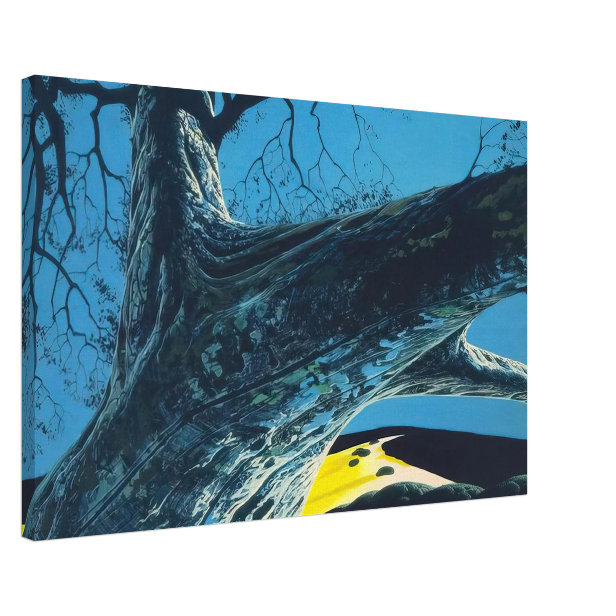 Distant Meadow Canvas | Eyvind Earle Canvas | Eyvind Earle Prints