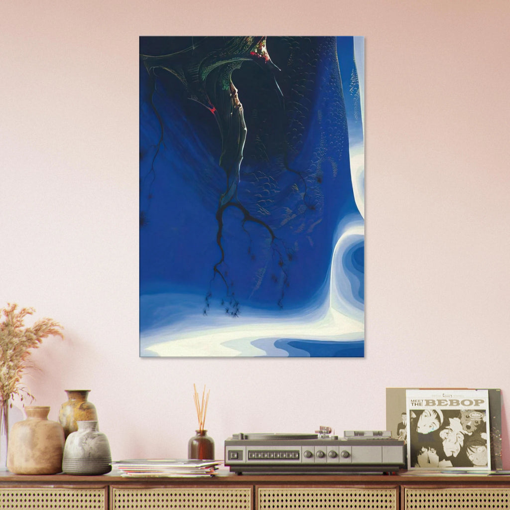 Blue Purple Mist Canvas | Eyvind Earle Canvas | Eyvind Earle Prints
