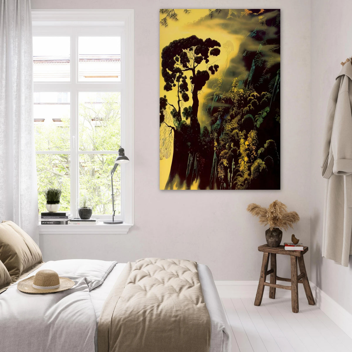 Sunset Silhouette Poster | Eyvind Earle Poster | Eyvind Earle Prints