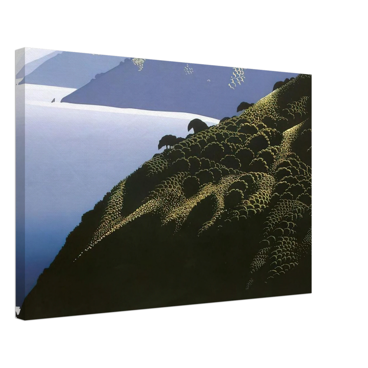 Big Sur Calm Canvas | Eyvind Earle Canvas | Eyvind Earle Prints