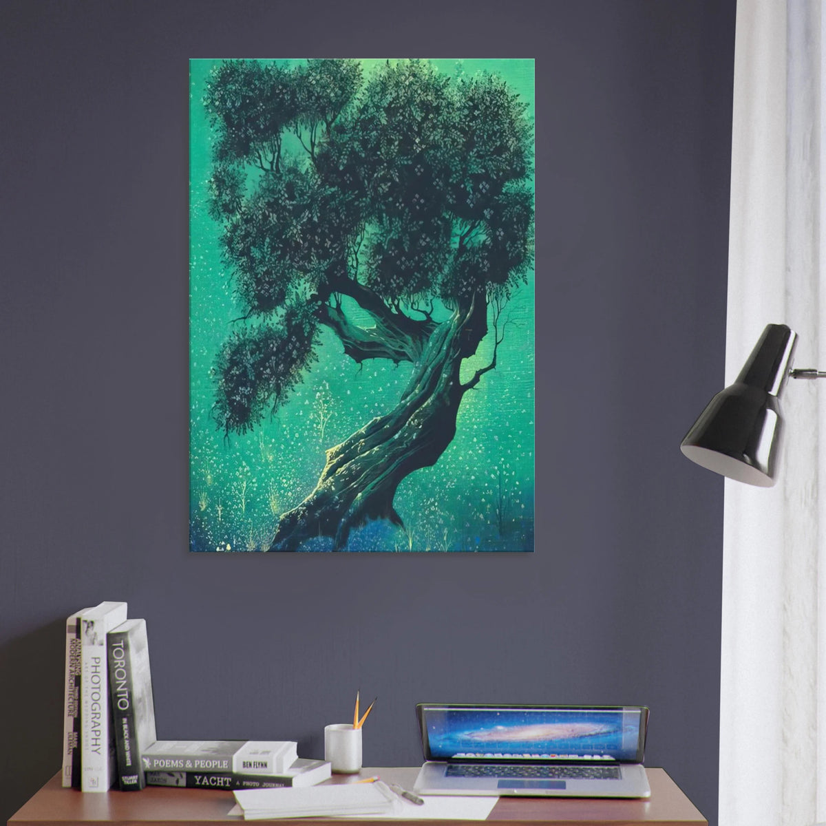 Solitary Bonsai Canvas | Eyvind Earle Canvas | Eyvind Earle Prints