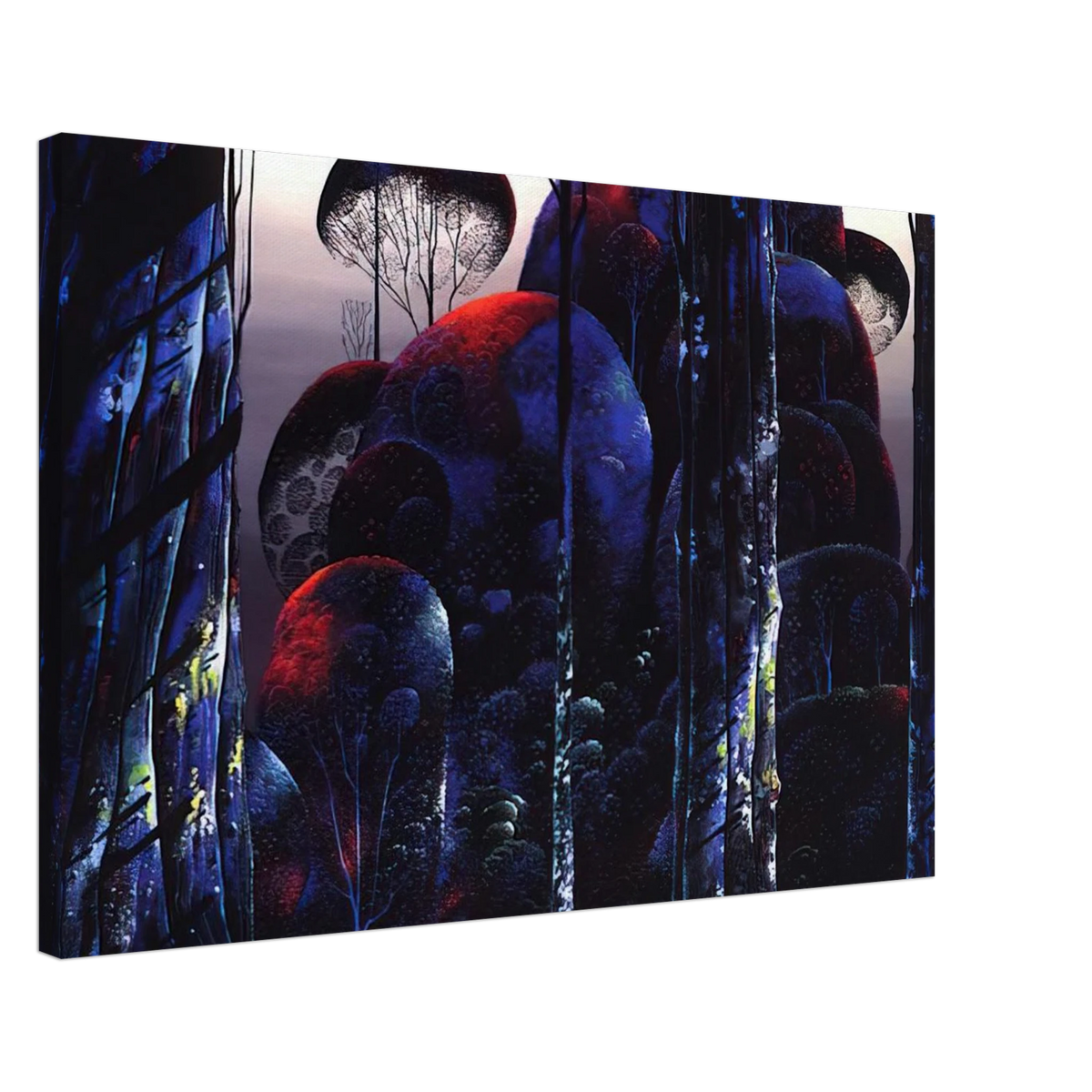 Trees Draped in Autumn Canvas | Eyvind Earle Canvas | Eyvind Earle Prints