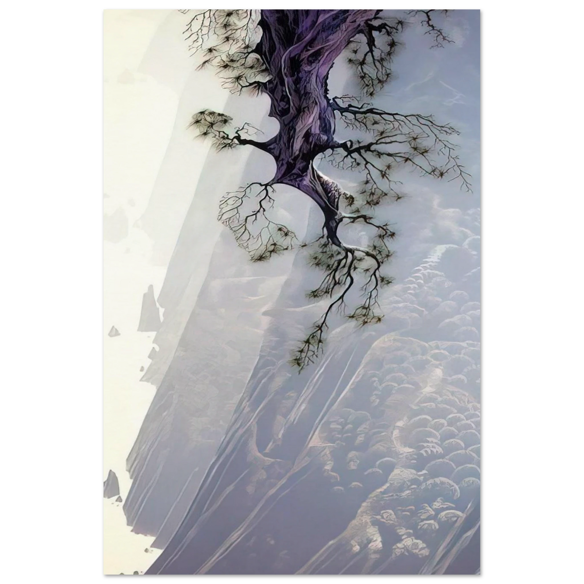 Mountain Rise Poster | Eyvind Earle Poster | Eyvind Earle Prints