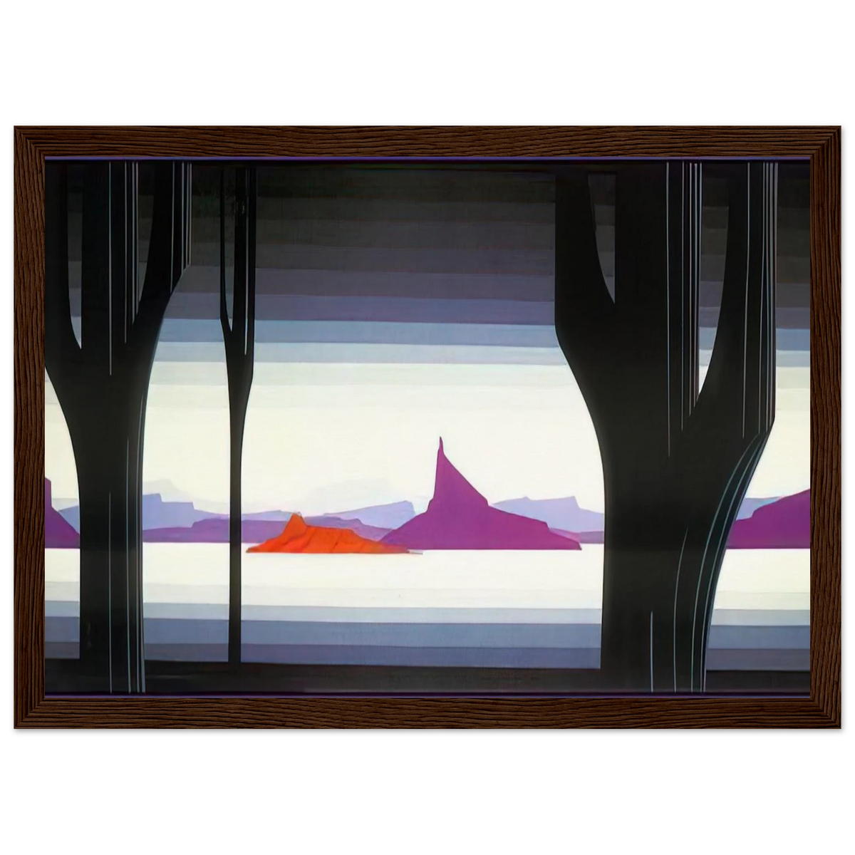 Saguaro Framed Poster | Eyvind Earle Framed Prints Wall Art | Eyvind Earle Prints