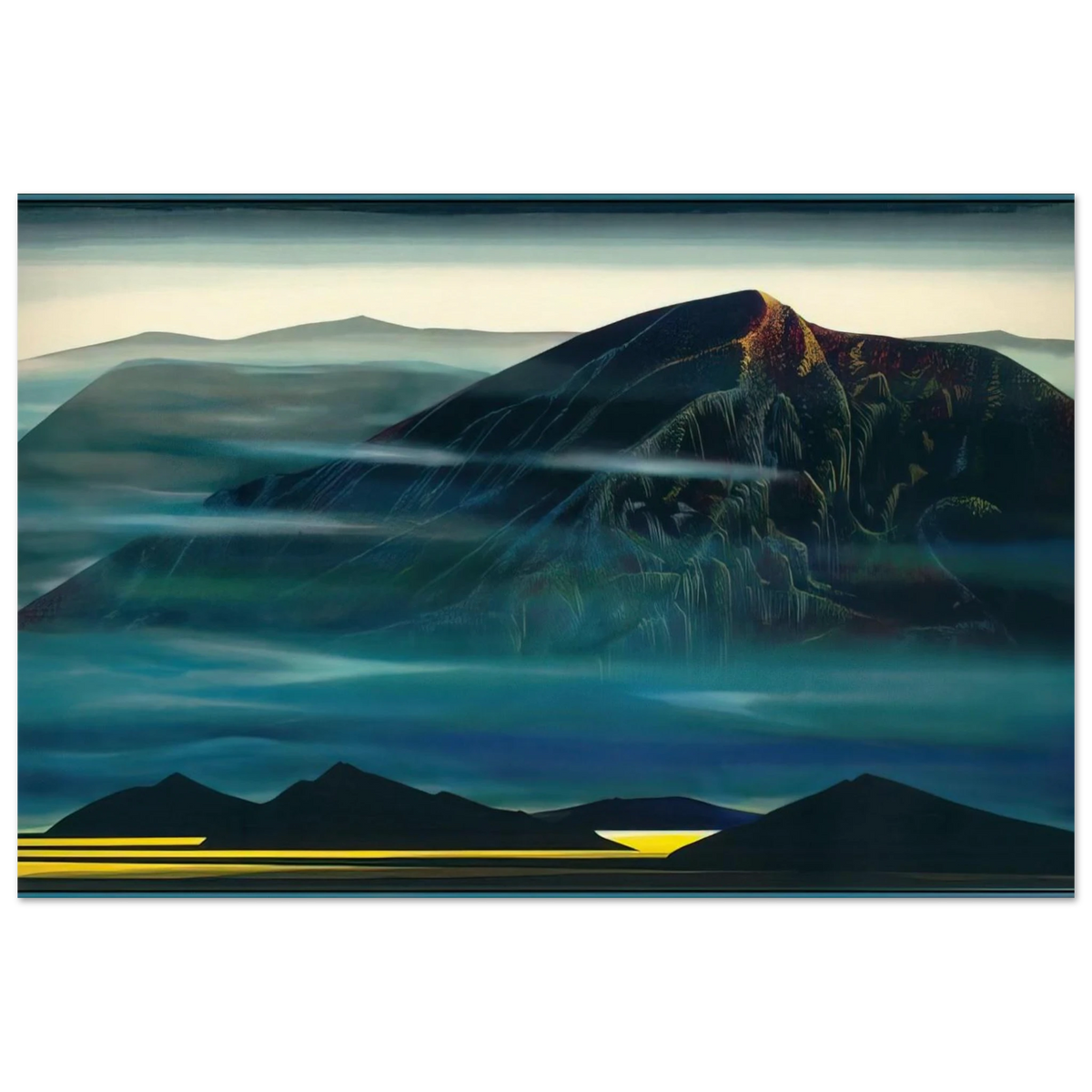 Santa Fe Trail new Serigrap Poster | Eyvind Earle Poster | Eyvind Earle Prints