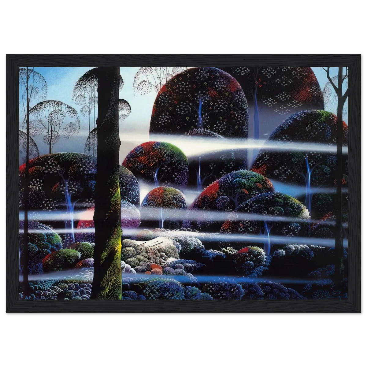 Beyond Paradise Framed Poster | Eyvind Earle Framed Prints Wall Art | Eyvind Earle Prints