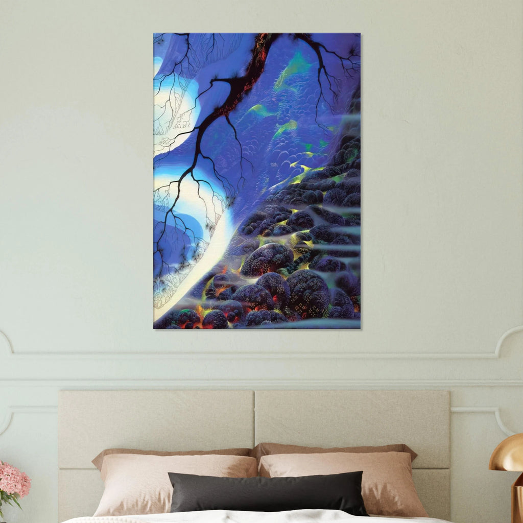 Mystical Big Sur Canvas | Eyvind Earle Canvas | Eyvind Earle Prints