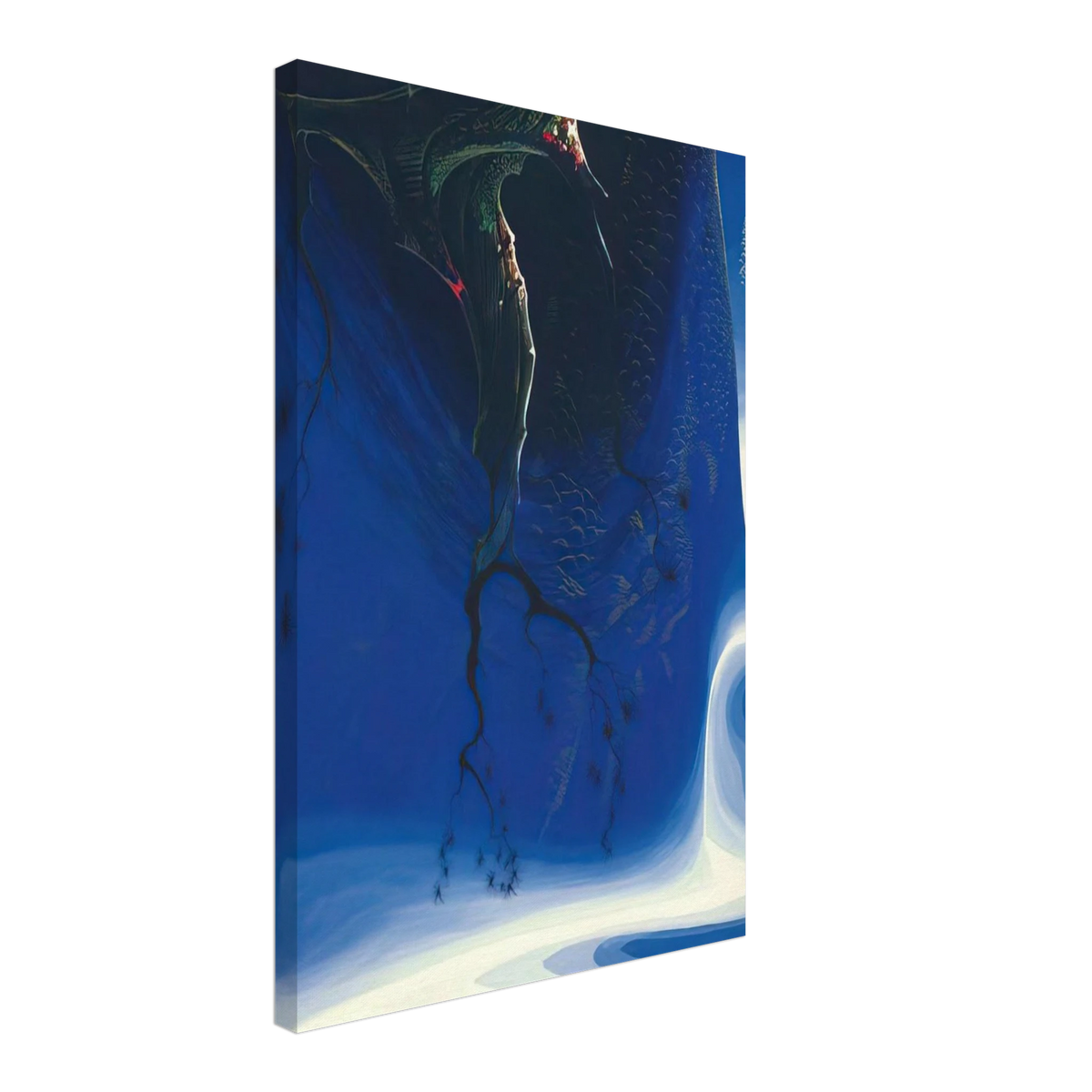 Blue Purple Mist Canvas | Eyvind Earle Canvas | Eyvind Earle Prints
