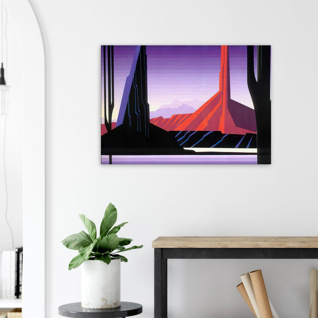 Beneath A Silent Sky Canvas | Eyvind Earle Canvas | Eyvind Earle Prints
