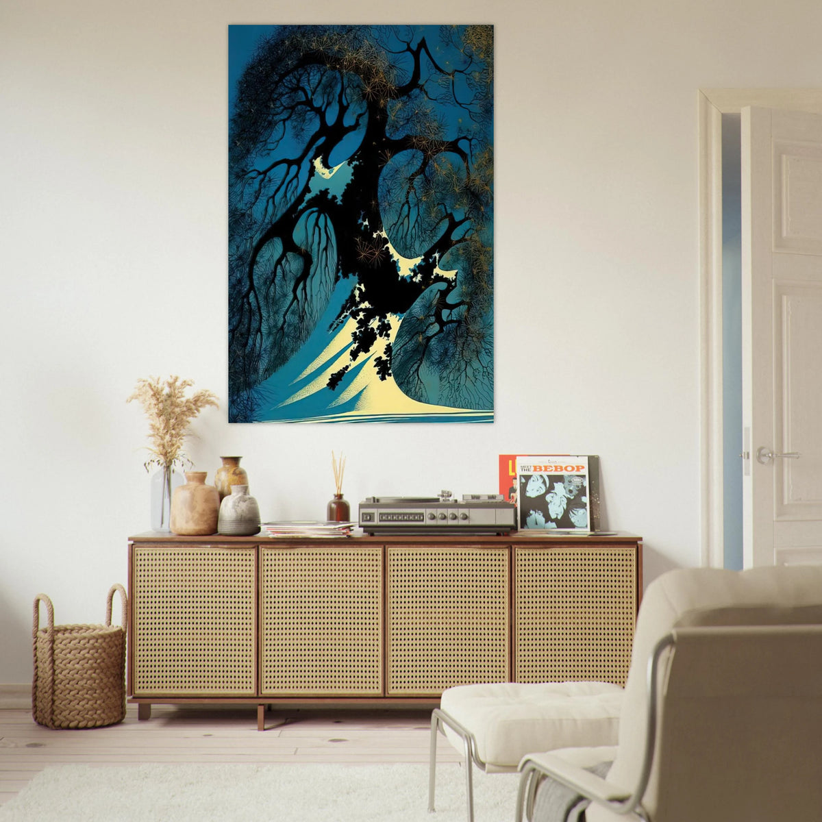 Winter Bonsai Poster | Eyvind Earle Poster | Eyvind Earle Prints