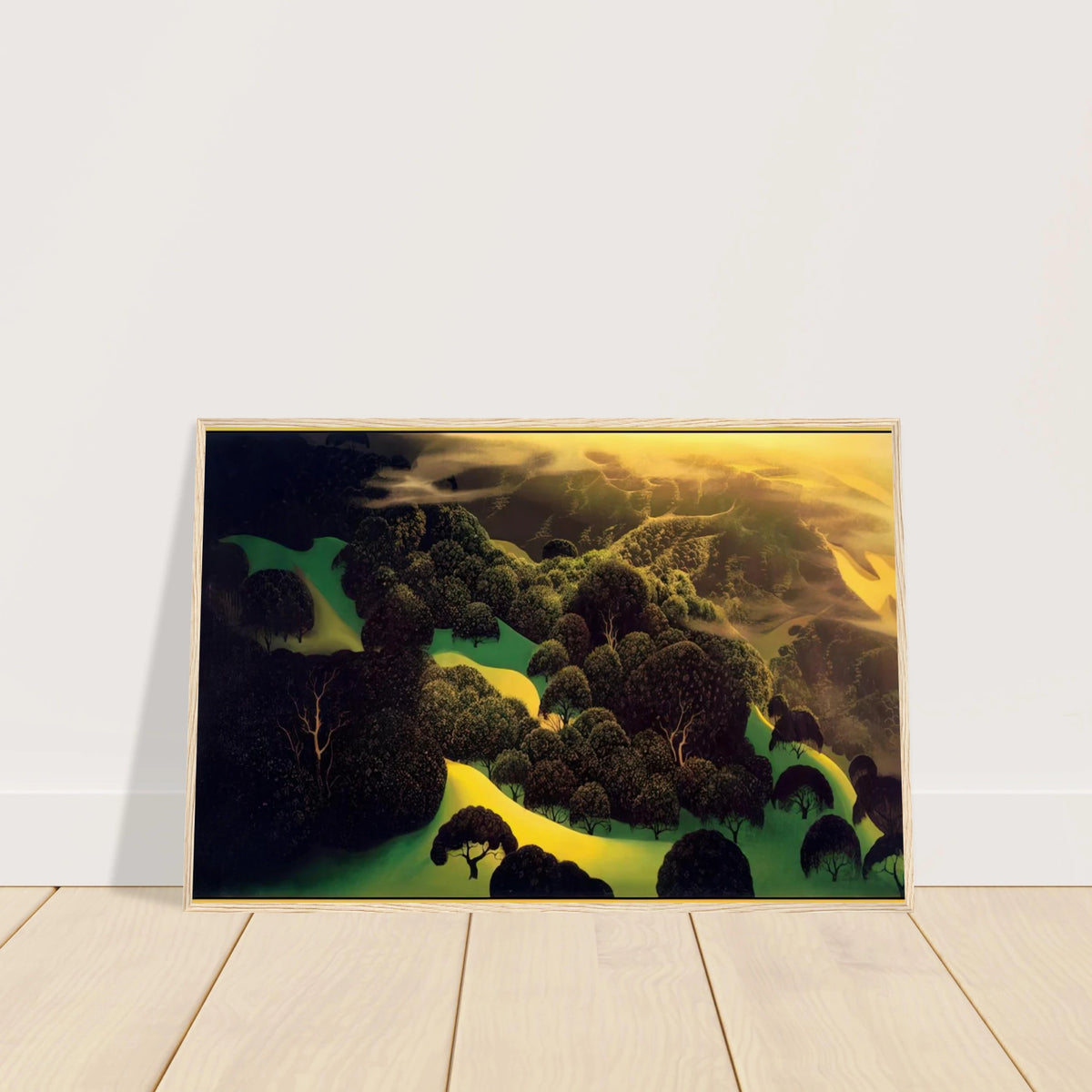 Deep Wilderness Framed Poster | Eyvind Earle Framed Prints Wall Art | Eyvind Earle Prints