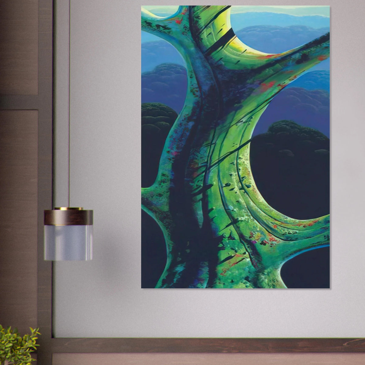 Sky Reach Poster | Eyvind Earle Poster | Eyvind Earle Prints