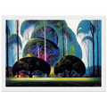 Green Forest Framed Poster | Eyvind Earle Framed Prints Wall Art | Eyvind Earle Prints