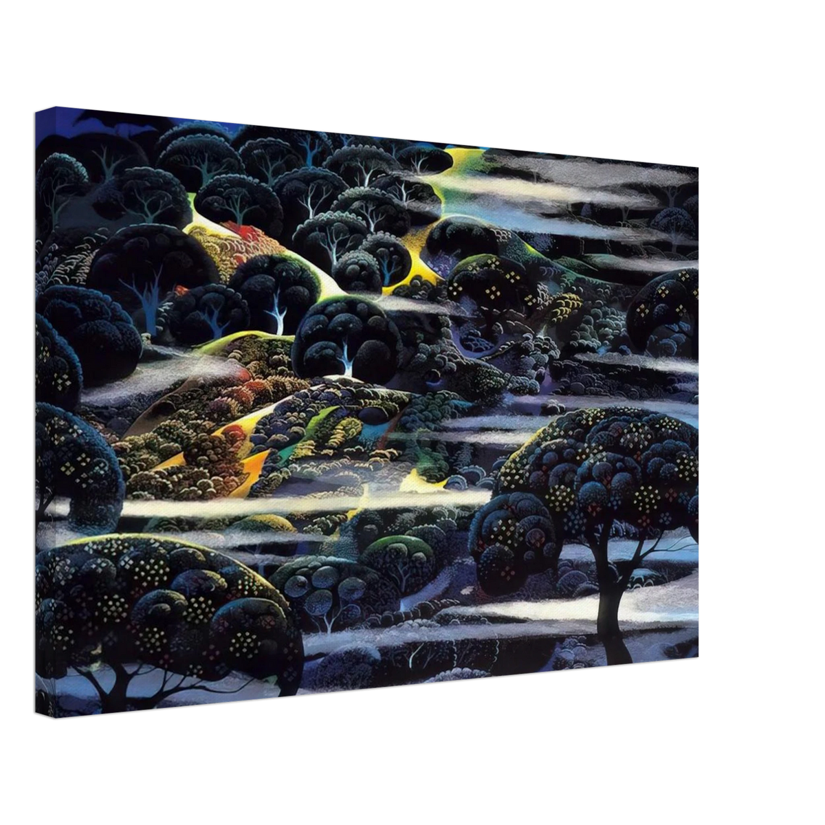Garden of Eden Canvas | Eyvind Earle Canvas | Eyvind Earle Prints