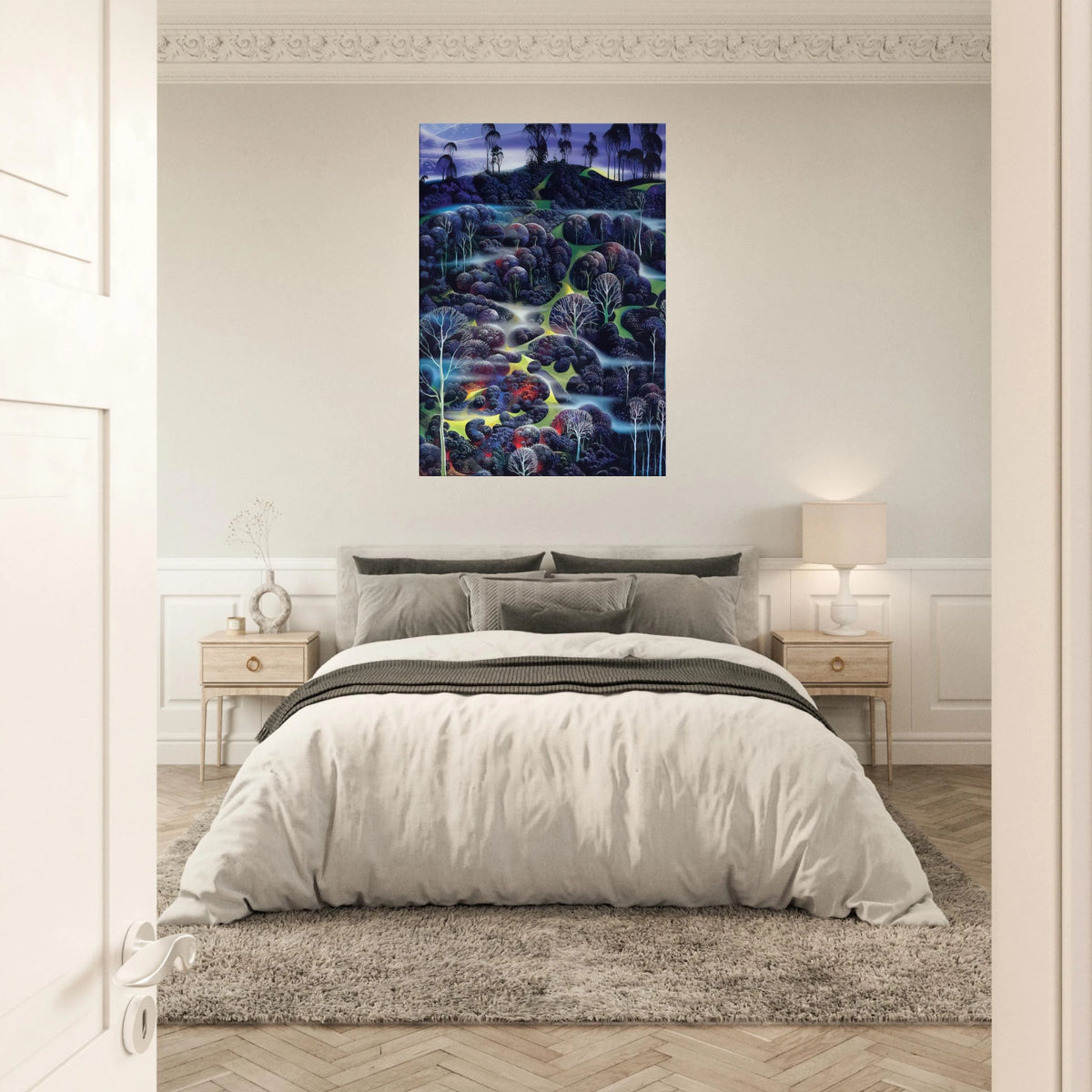 Solemn Solitude Canvas | Eyvind Earle Canvas | Eyvind Earle Prints