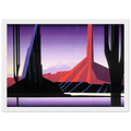 Beneath A Silent Sky Framed Poster | Eyvind Earle Framed Prints Wall Art | Eyvind Earle Prints