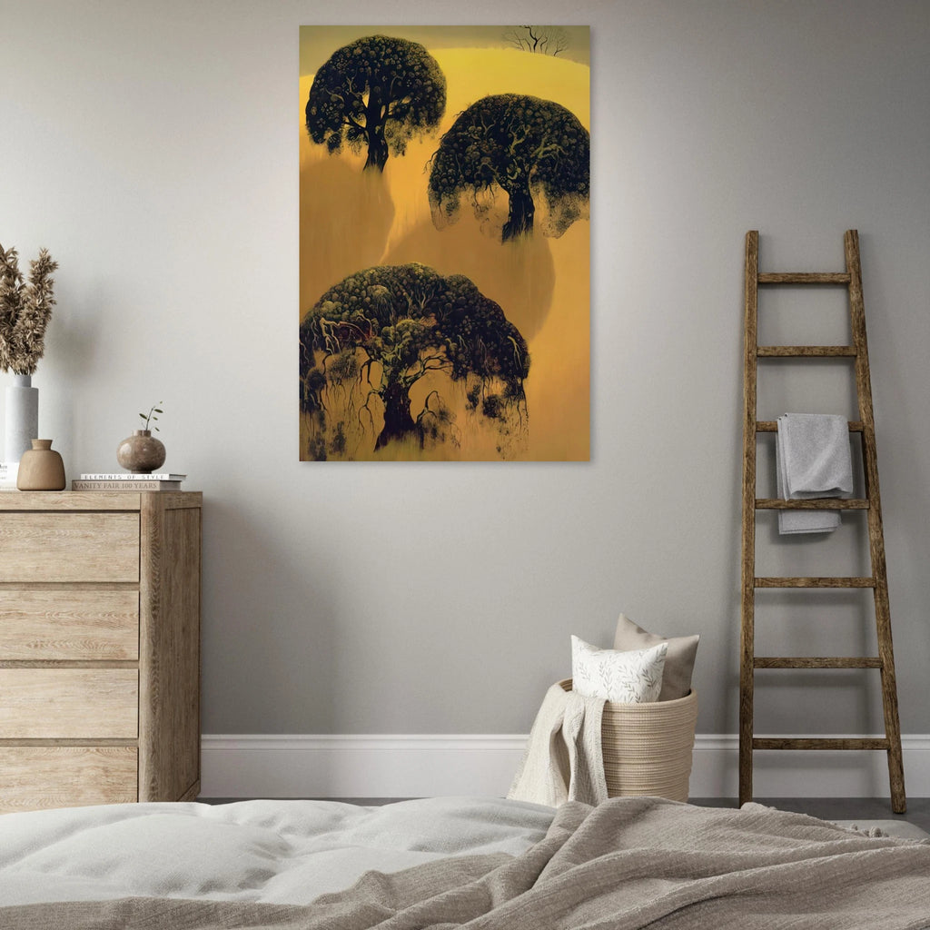Three Oaks Poster | Eyvind Earle Poster | Eyvind Earle Prints