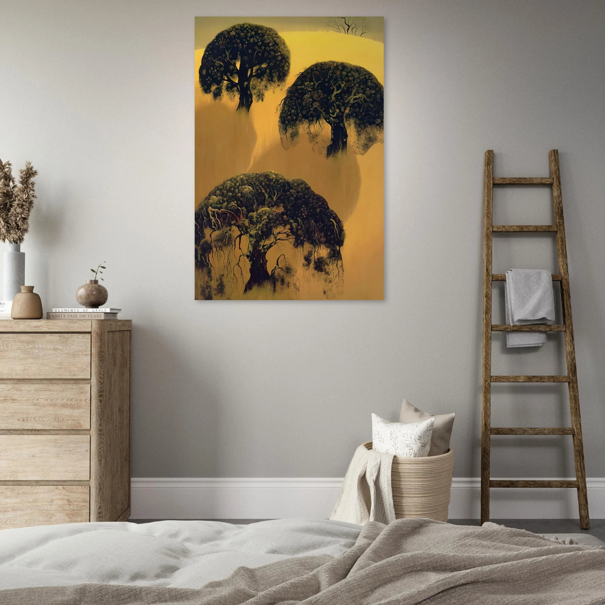 Three Oaks Poster | Eyvind Earle Poster | Eyvind Earle Prints