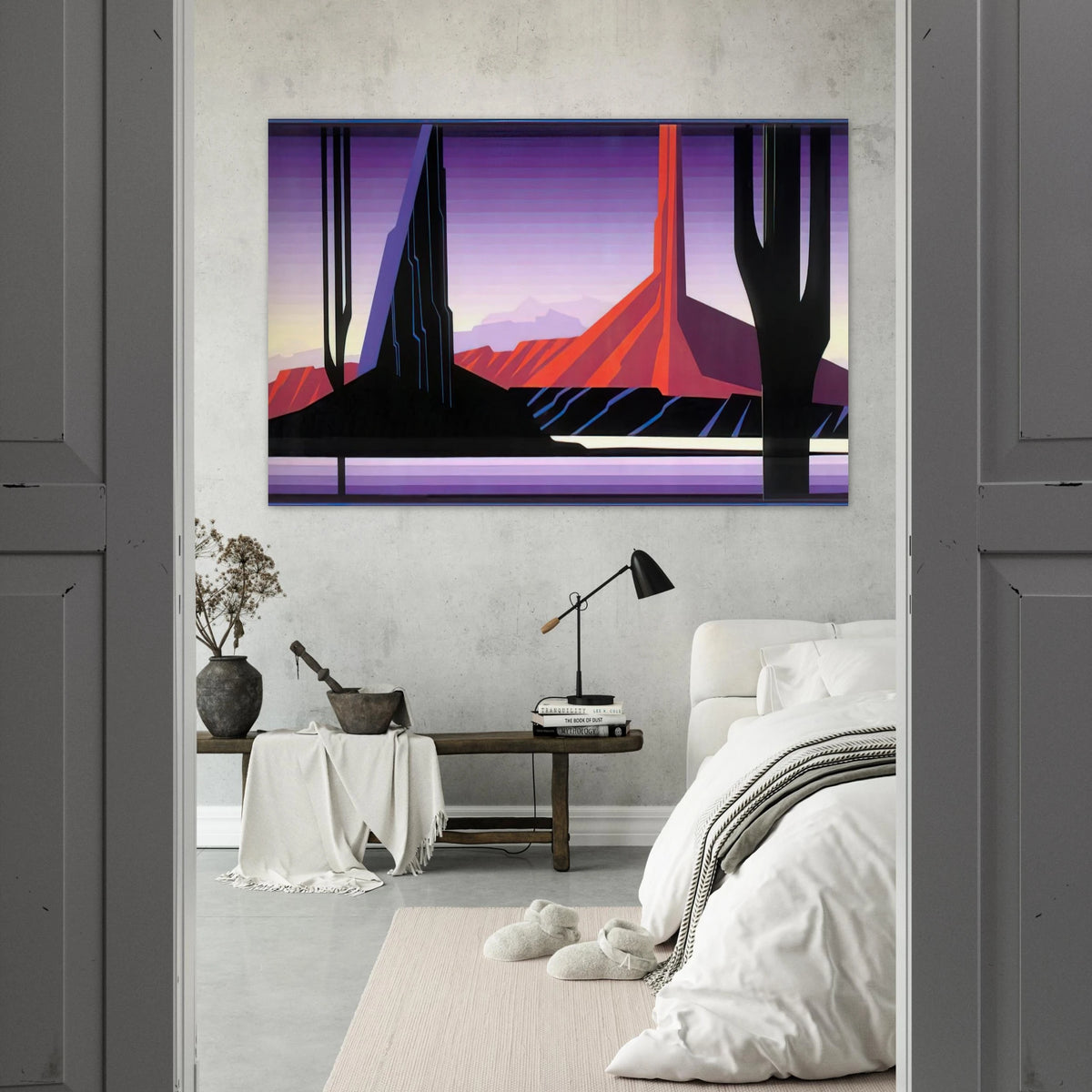 Beneath A Silent Sky Poster | Eyvind Earle Poster | Eyvind Earle Prints