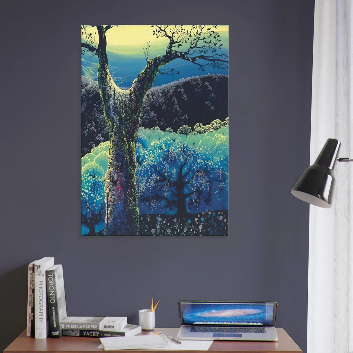 Orchard in Bloom Canvas | Eyvind Earle Canvas | Eyvind Earle Prints