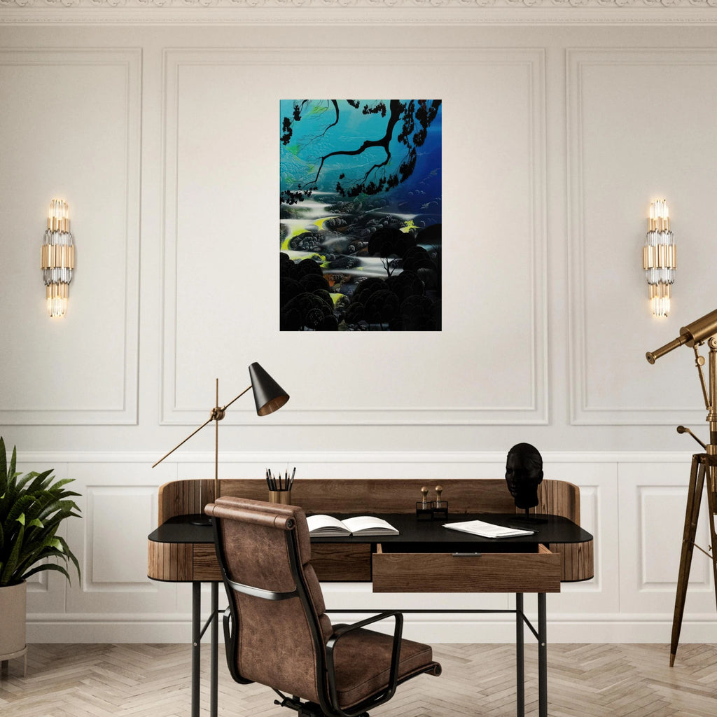 Days End Canvas | Eyvind Earle Canvas | Eyvind Earle Prints