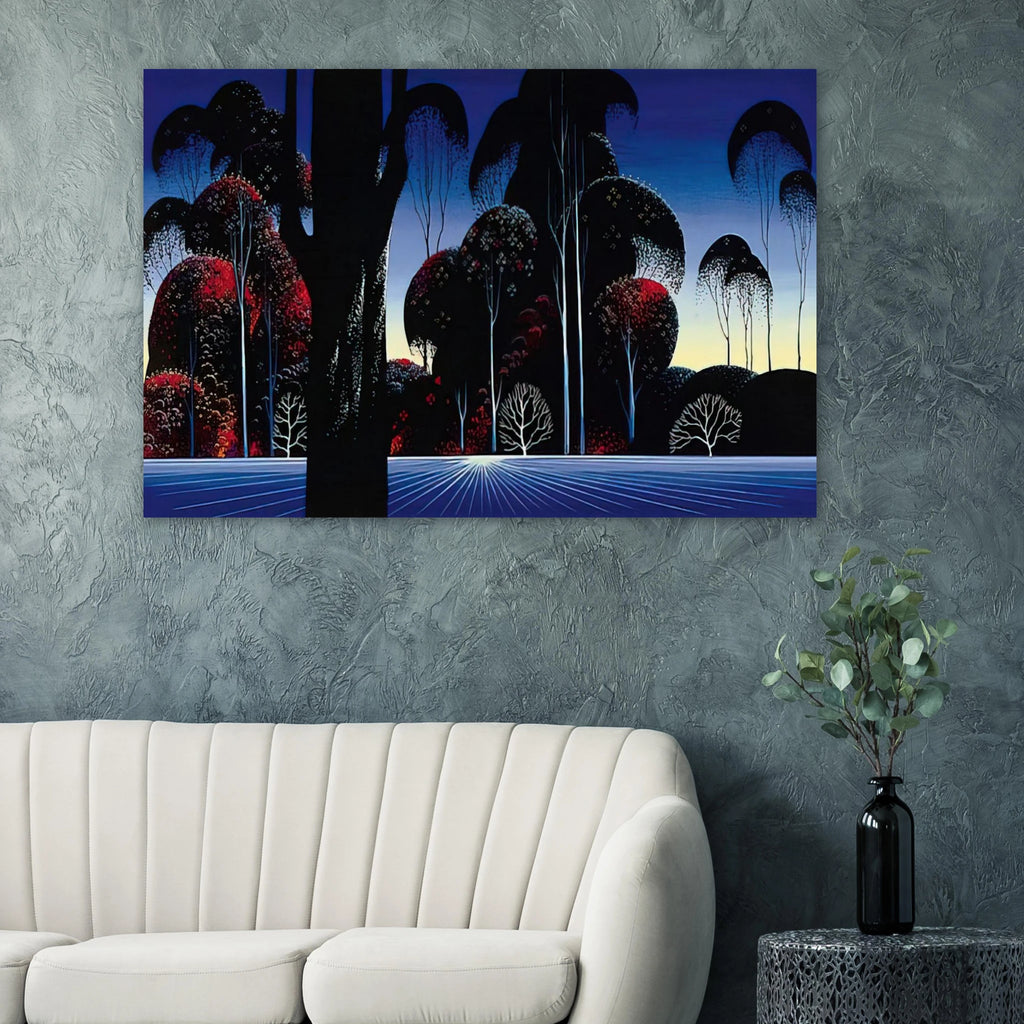 Dark Silence Poster | Eyvind Earle Poster | Eyvind Earle Prints
