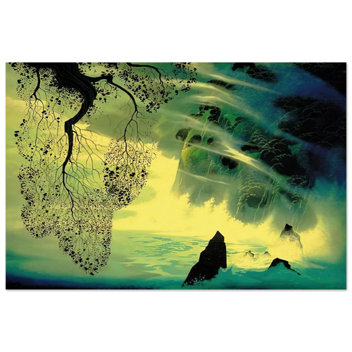 A Swirl of Fog Poster | Eyvind Earle Poster | Eyvind Earle Prints