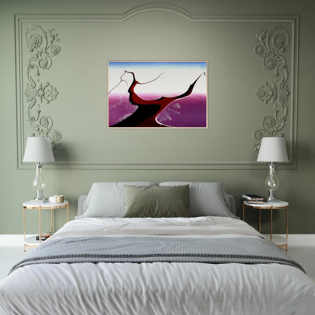 Desert Tree Framed Poster | Eyvind Earle Framed Prints Wall Art | Eyvind Earle Prints