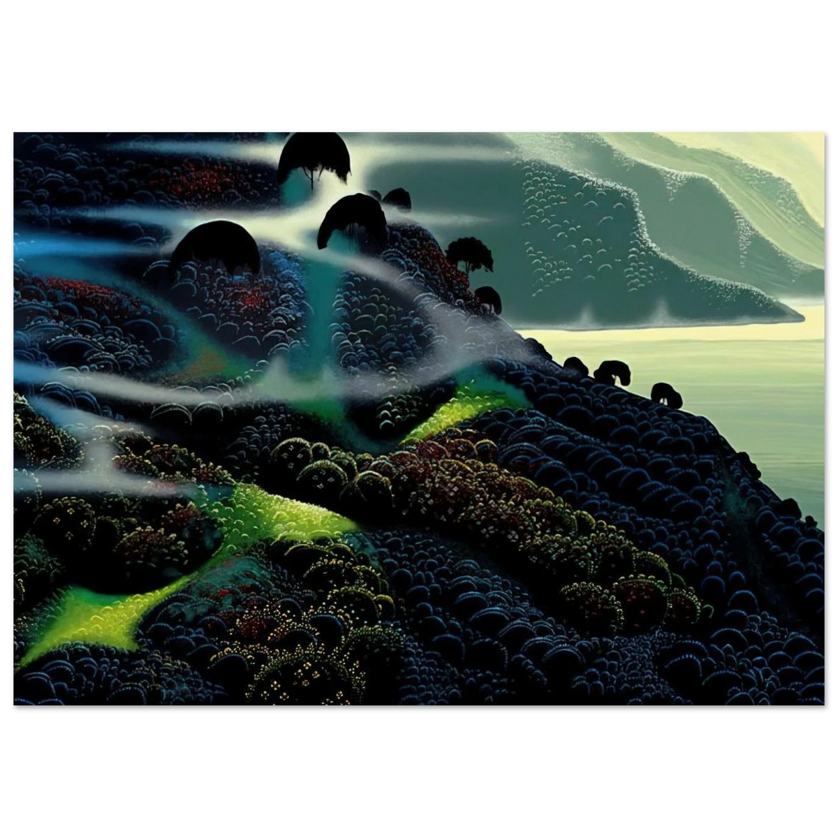 Ocean Paradise Poster | Eyvind Earle Poster | Eyvind Earle Prints