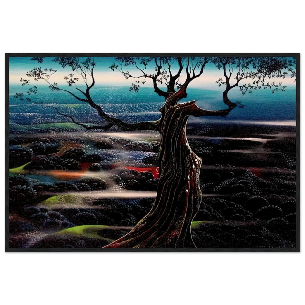 Wild Valley Framed Poster | Eyvind Earle Framed Prints Wall Art | Eyvind Earle Prints