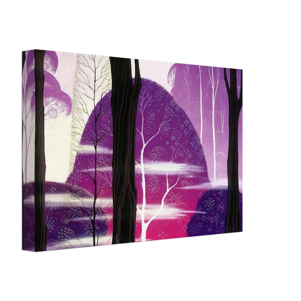 Purple Dawn Canvas | Eyvind Earle Canvas | Eyvind Earle Prints