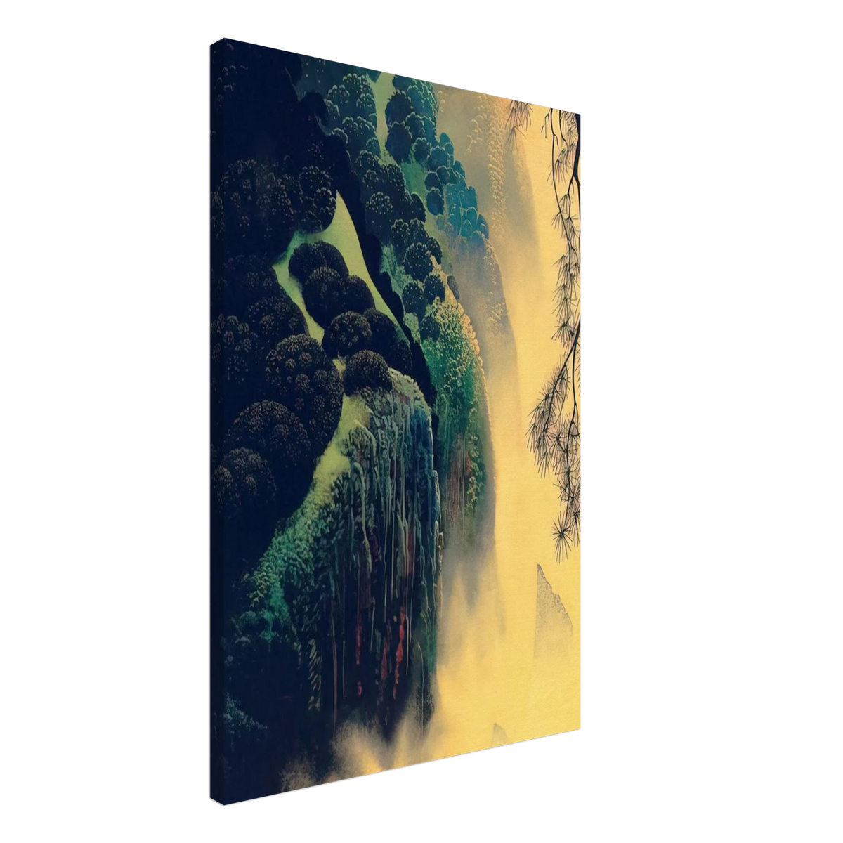 Jeweled Coast Canvas | Eyvind Earle Canvas | Eyvind Earle Prints