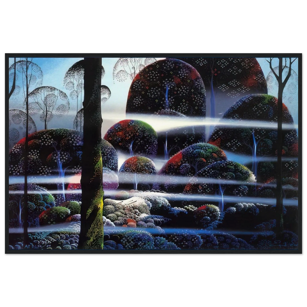 Beyond Paradise Framed Poster | Eyvind Earle Framed Prints Wall Art | Eyvind Earle Prints