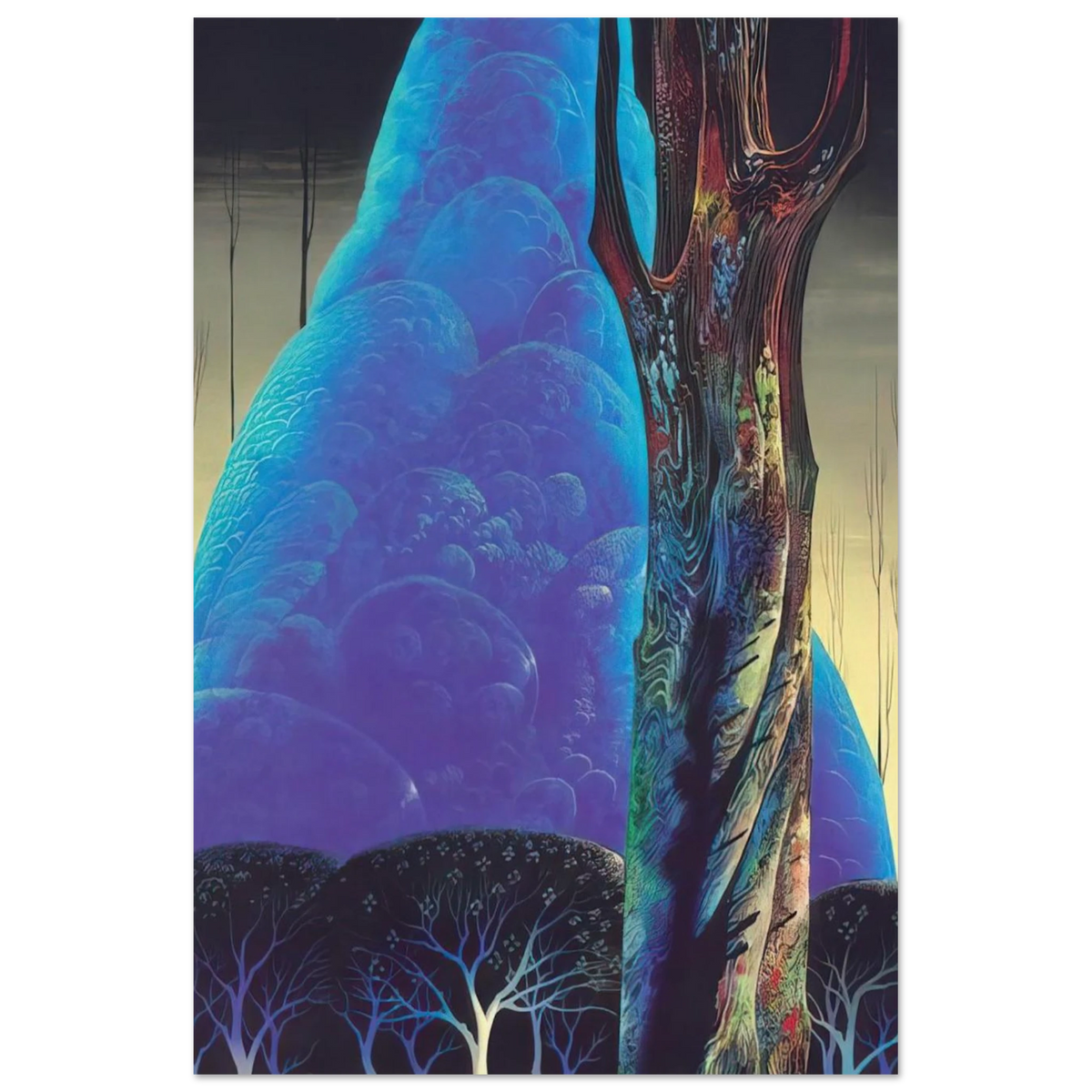 Blue Nocturne Poster | Eyvind Earle Poster | Eyvind Earle Prints