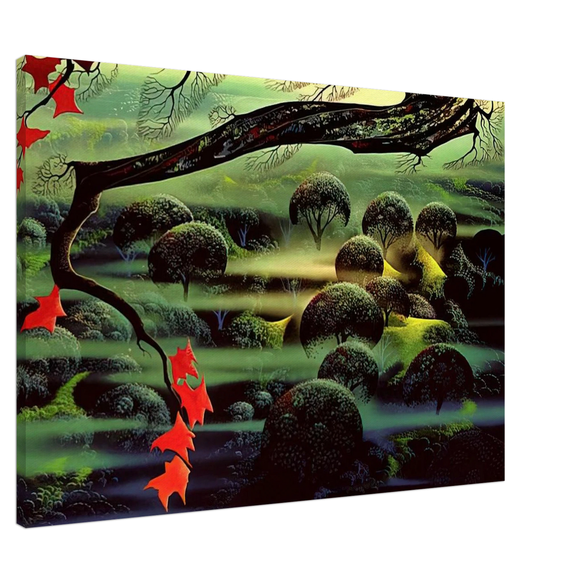 Valley of Mystery Canvas | Eyvind Earle Canvas | Eyvind Earle Prints
