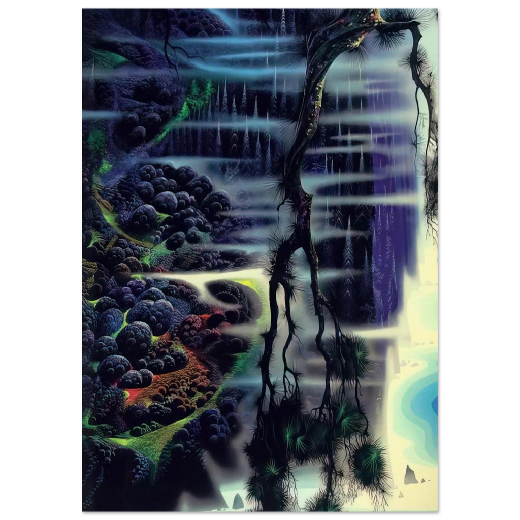 Seaside Splendor Poster | Eyvind Earle Poster | Eyvind Earle Prints