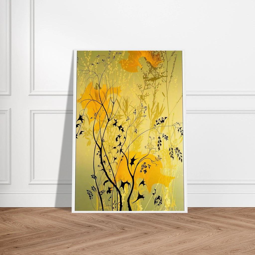 Wild Flowers Framed Poster | Eyvind Earle Framed Prints Wall Art | Eyvind Earle Prints