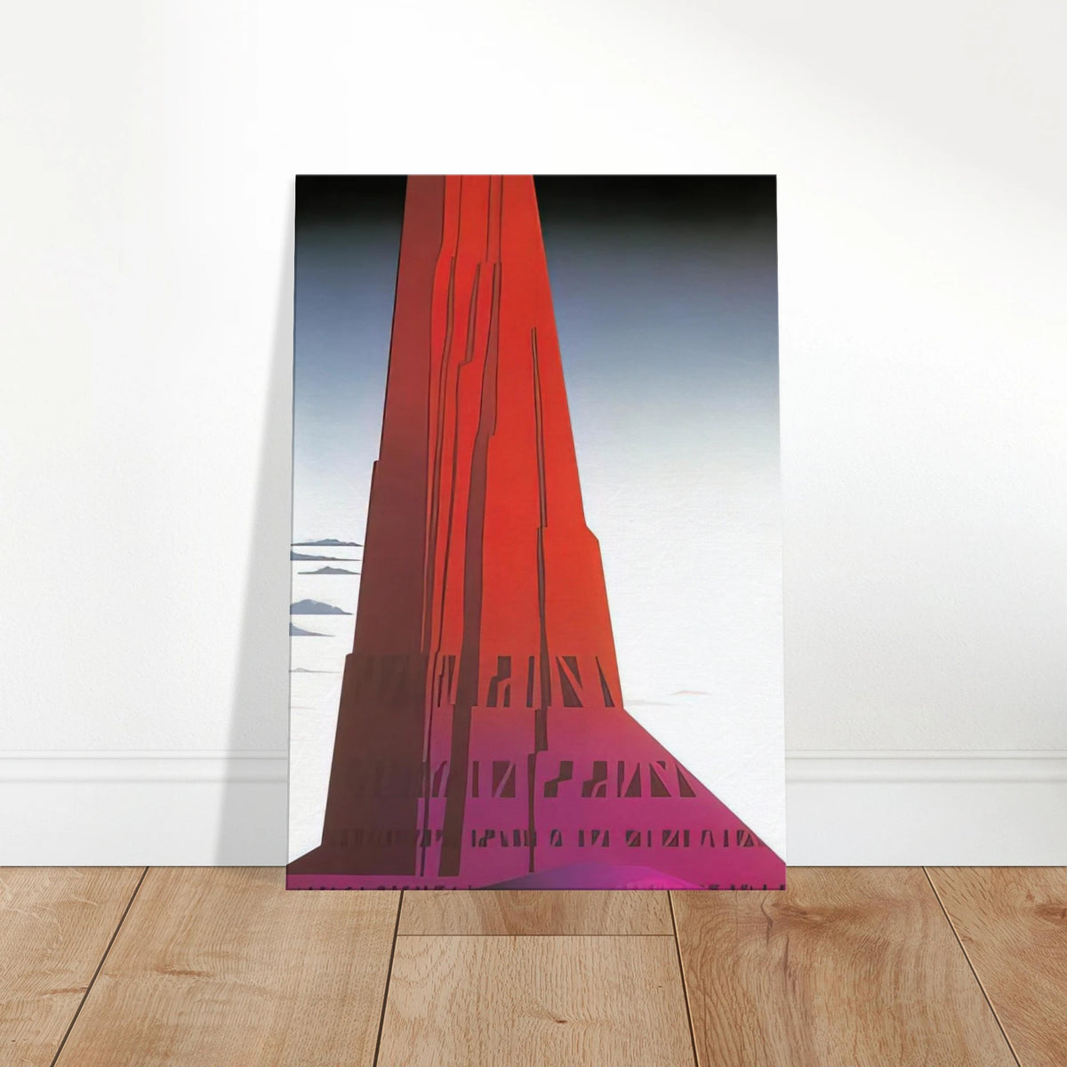 Desert Skyscraper Canvas | Eyvind Earle Canvas | Eyvind Earle Prints