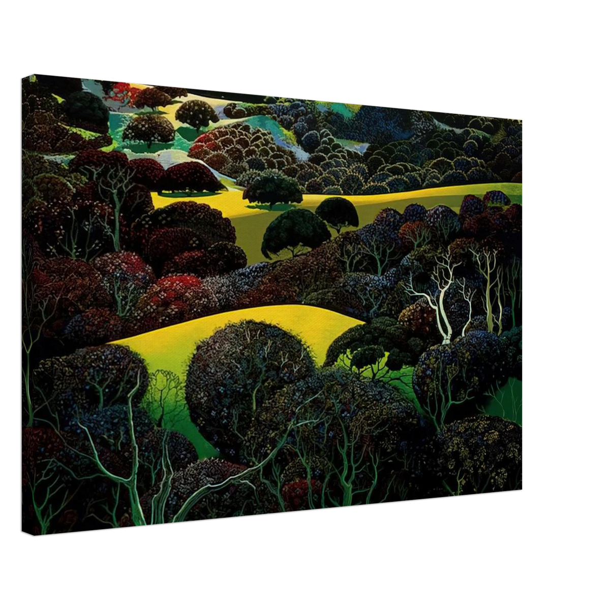 Santa Ynez Memories Canvas | Eyvind Earle Canvas | Eyvind Earle Prints