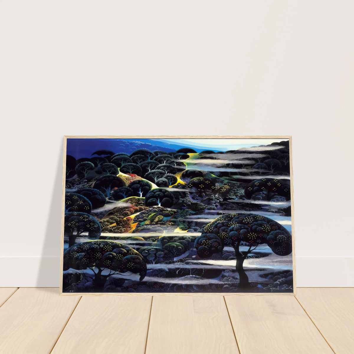 Garden of Eden Framed Poster | Eyvind Earle Framed Prints Wall Art | Eyvind Earle Prints
