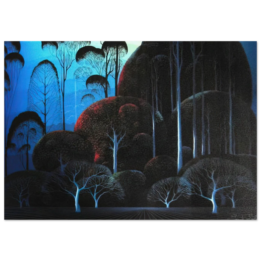 Enchanted Forest Poster | Eyvind Earle Poster | Eyvind Earle Prints